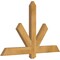 Ekena Millwork Kennewick Rough Sawn Timber Gable Bracket, Western Red Cedar, 48"W x 30"H x 2"D x 4"F, 15/12 Pitch GBW048X30X0204KEN00RWR - alternate 2